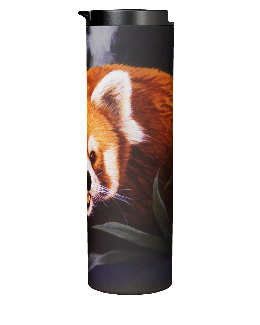 Hiding Out - Red Panda Tumbler