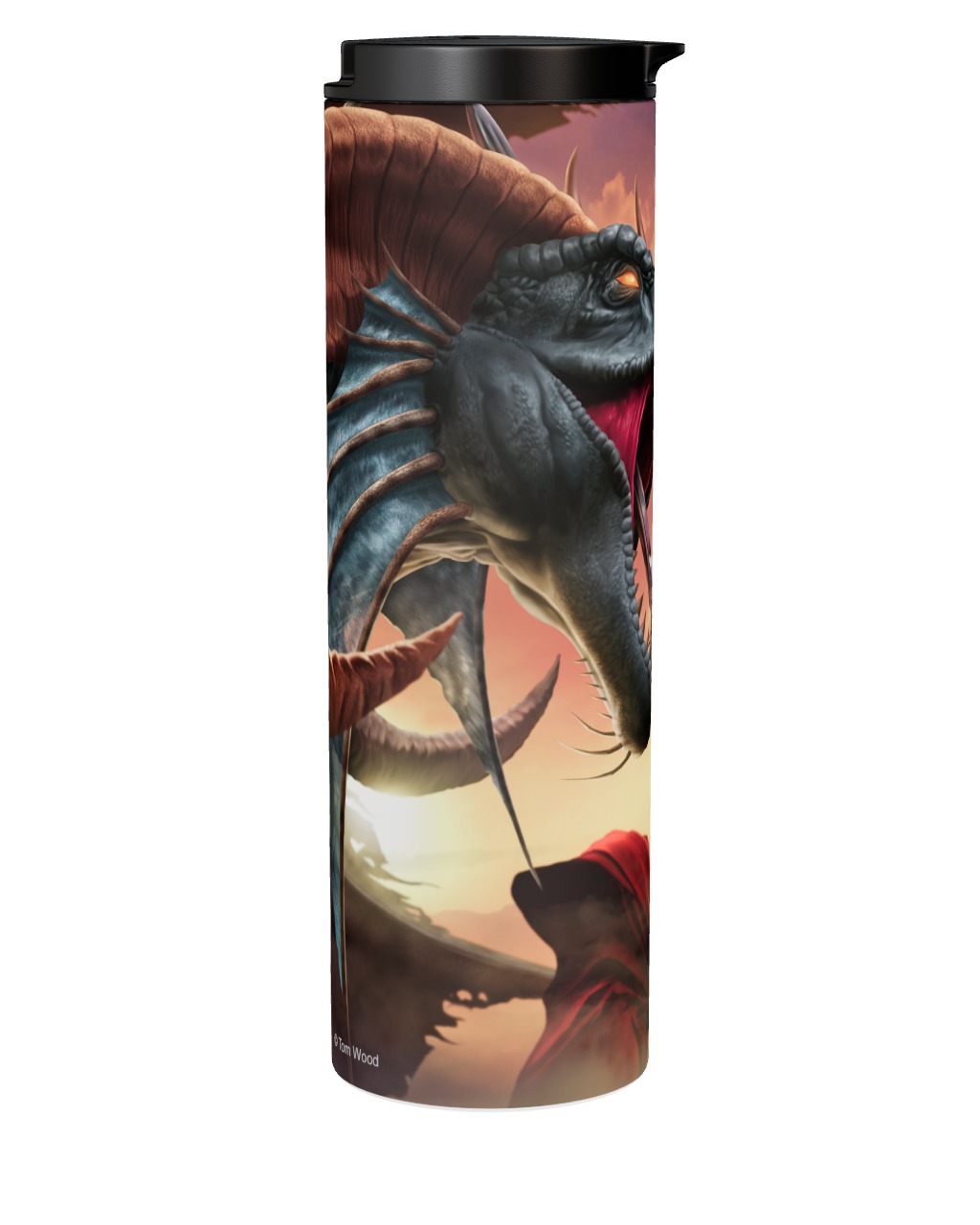 Dragonslayer Tumbler - Knight And Dragon