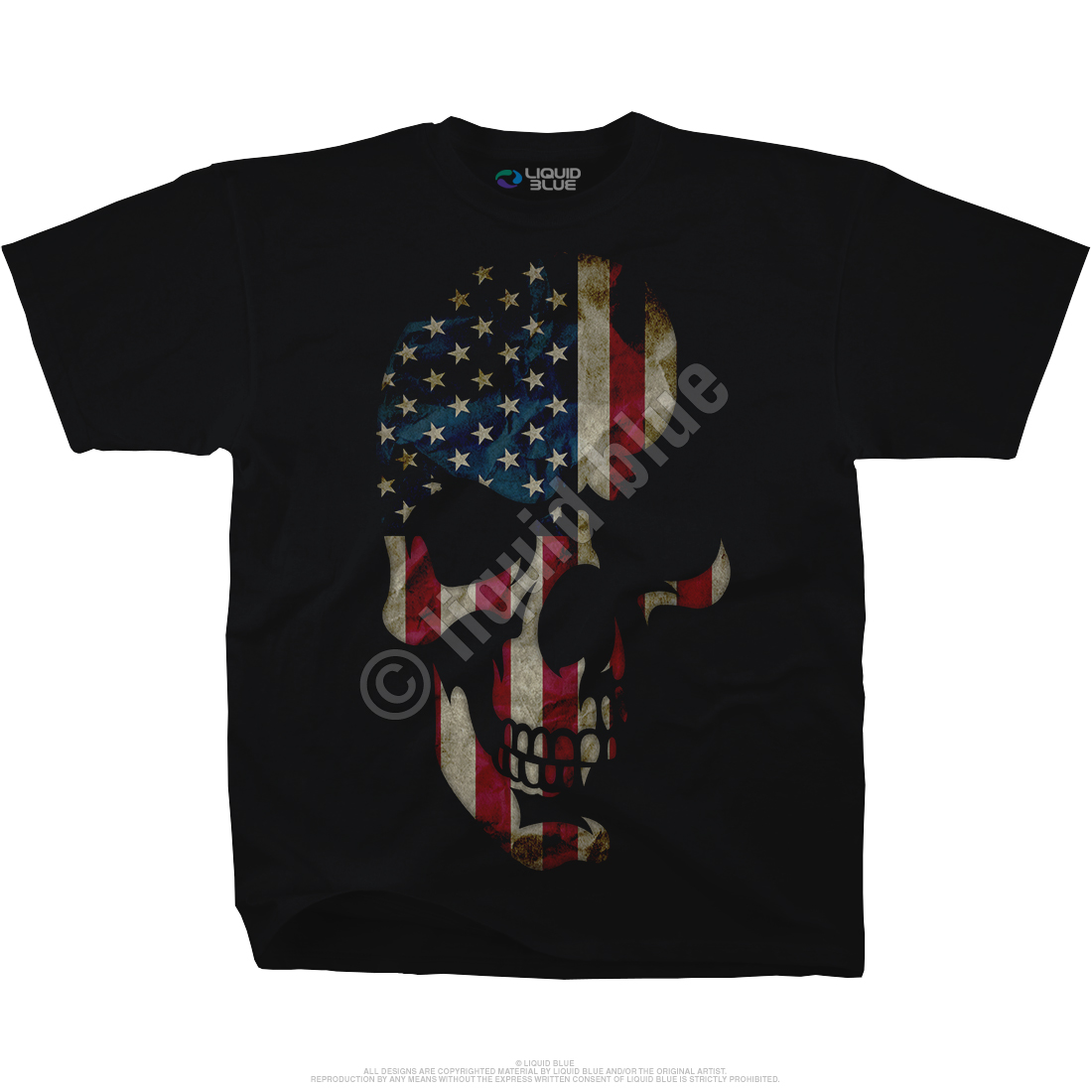 American Skull T-shirt