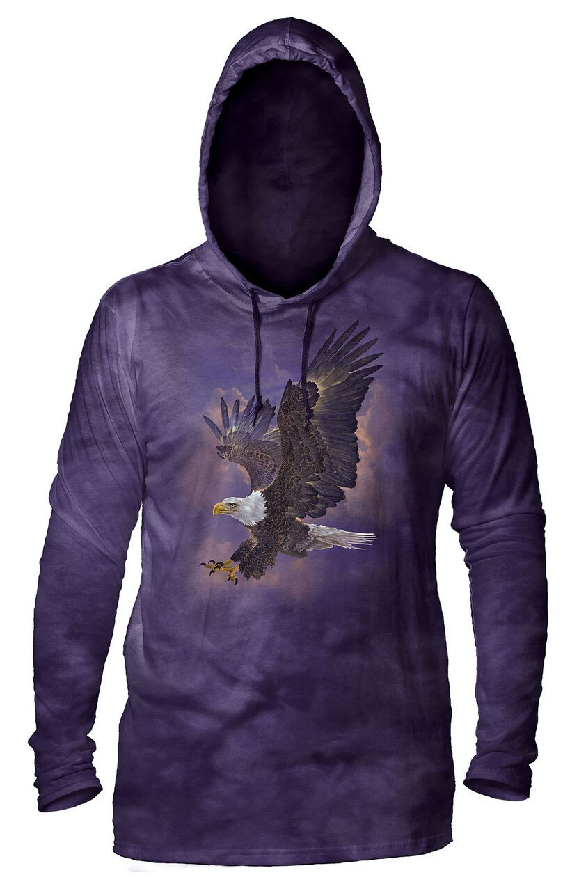 Eagle Violet Sky Lightweight Hoodie