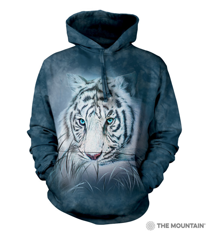Thoughtful White Tiger Hoodie