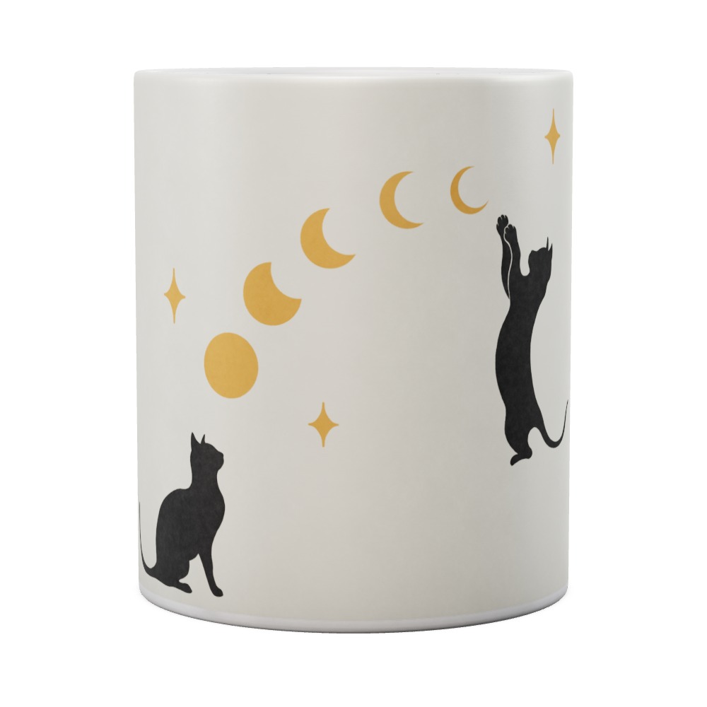 Mug Cat And Moon 1