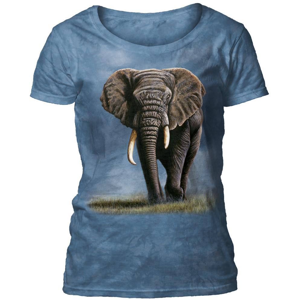 Approaching Storm - Elephant Scoop T-shirt