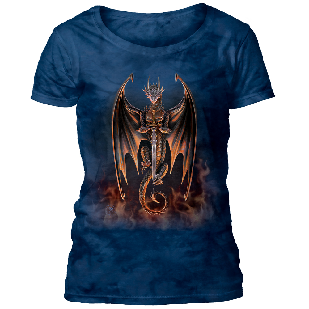 Dragon Warrior Women's Scoop T-shirt