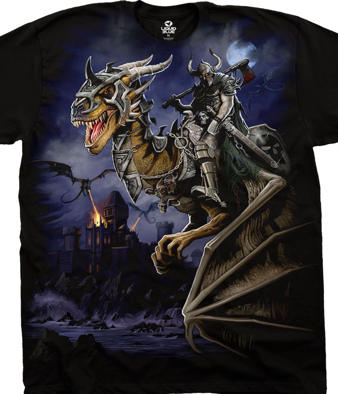 Dragon Master Dark Fantasy T-shirt