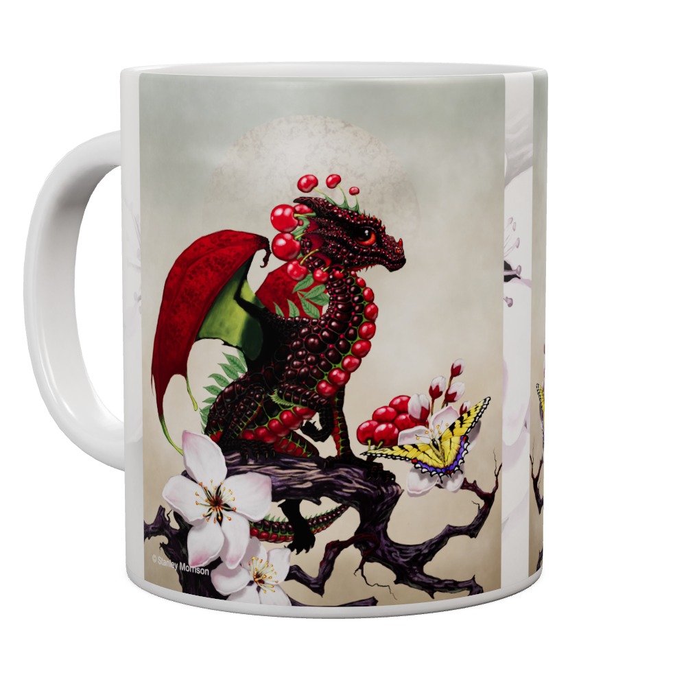 Cherry Dragon Mug