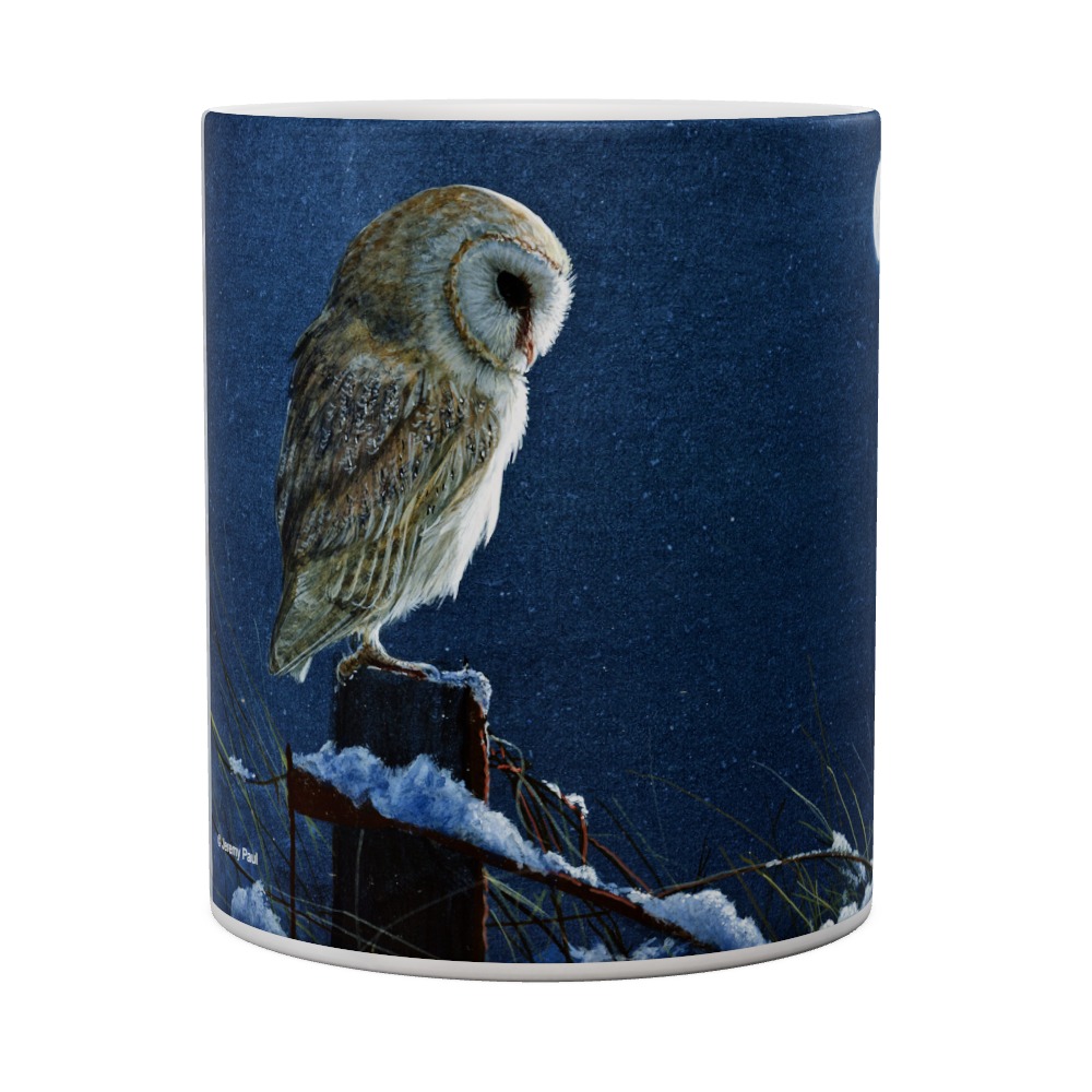 Mug Silent Night Barn Owl