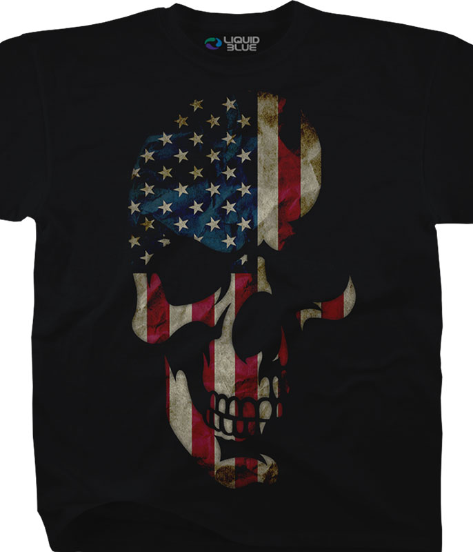 American Skull T-shirt