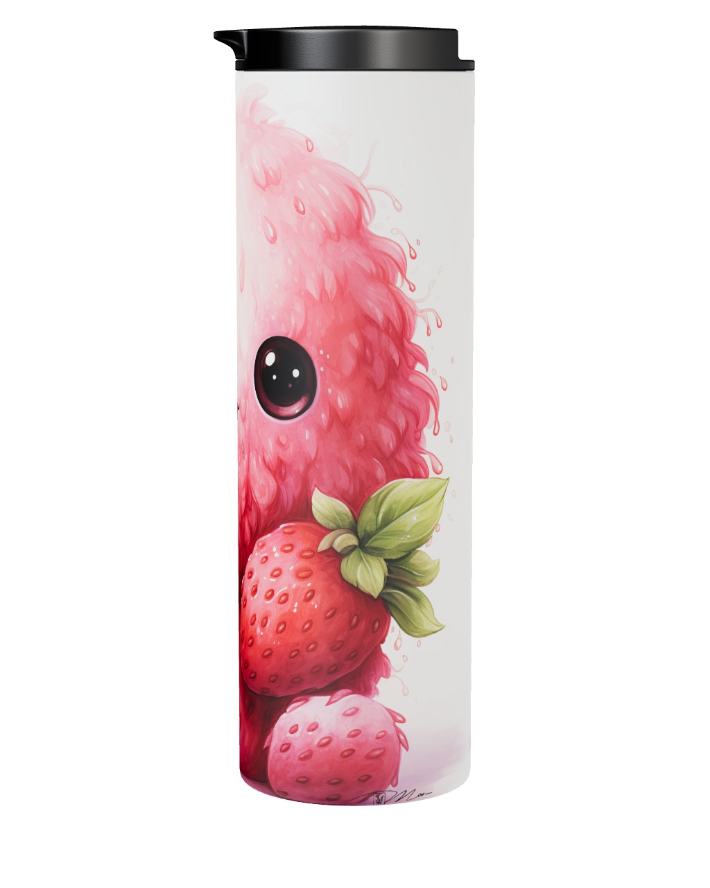 Fruit Monster - Sitting Strawberry Tumbler