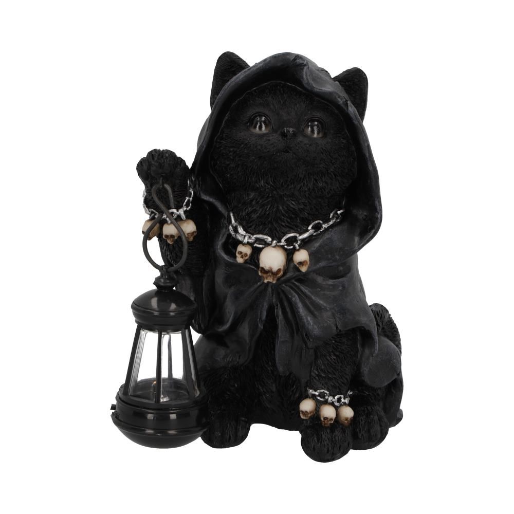 Reapers Black Cat Lantern - 18cm