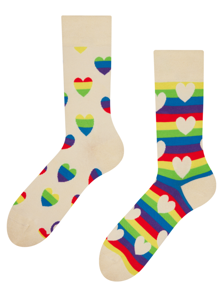 Regular Socks Striped Love