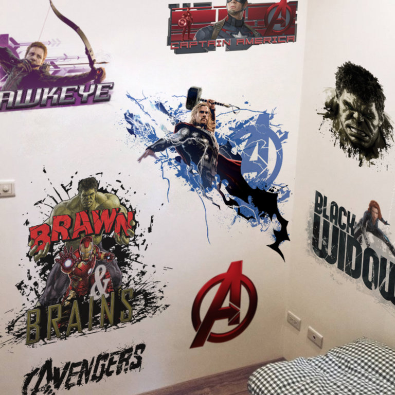 Marvel's Avengers Wall Decal (set of 3)