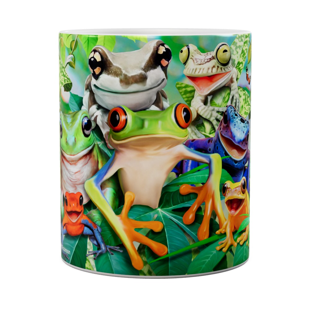 Frog Selfie Mug
