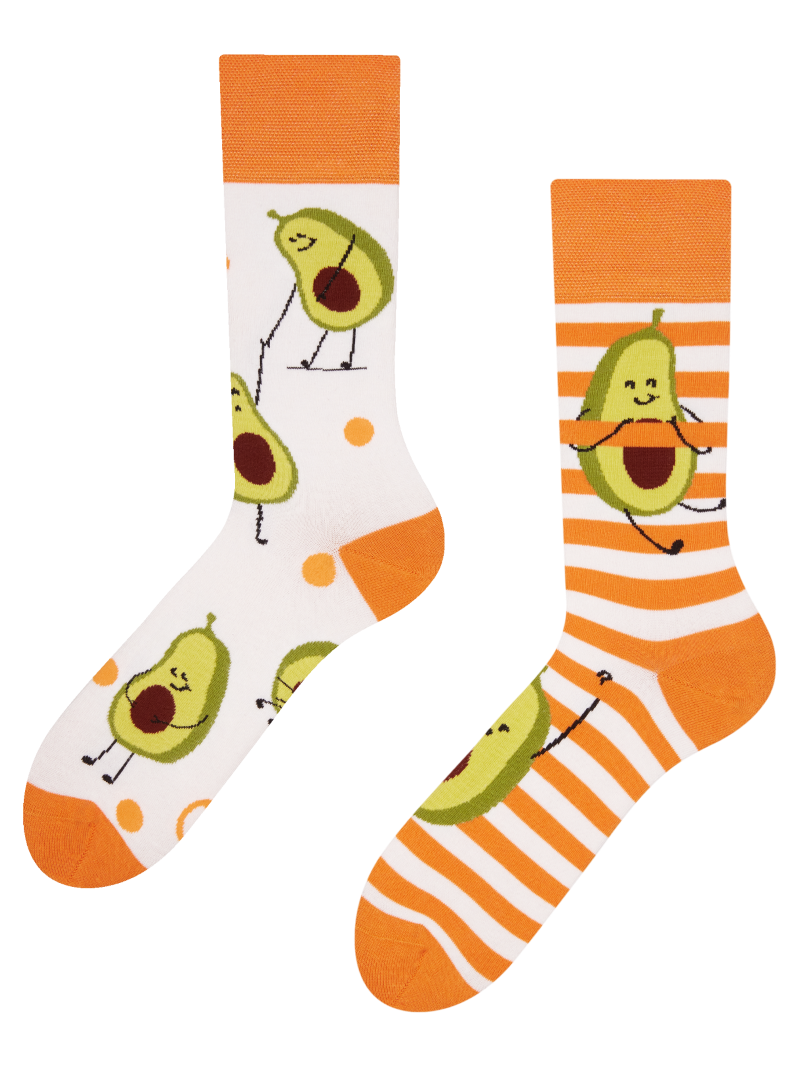 Regular Socks Funny Avocado