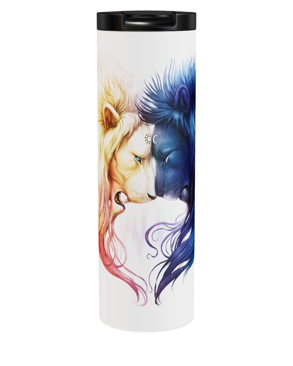 Day And Night - Lion Tumbler