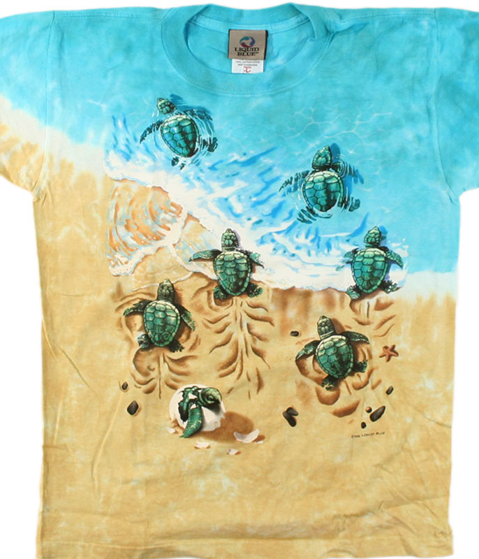 Turtle Beach KIDS Aquatic Tie Dye T-shirt