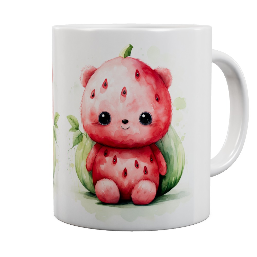 Fruit Monster - Standing Strawberry Mug
