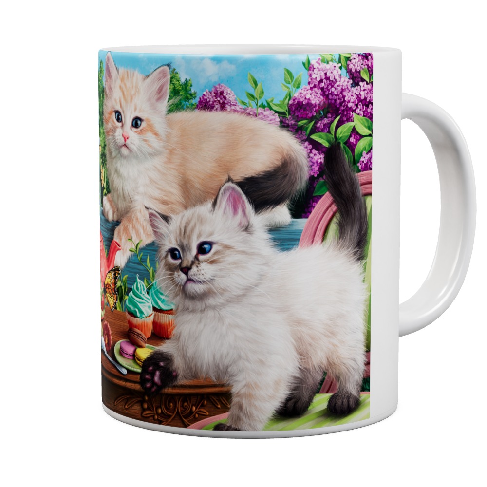 Mug Kitten Tea Party