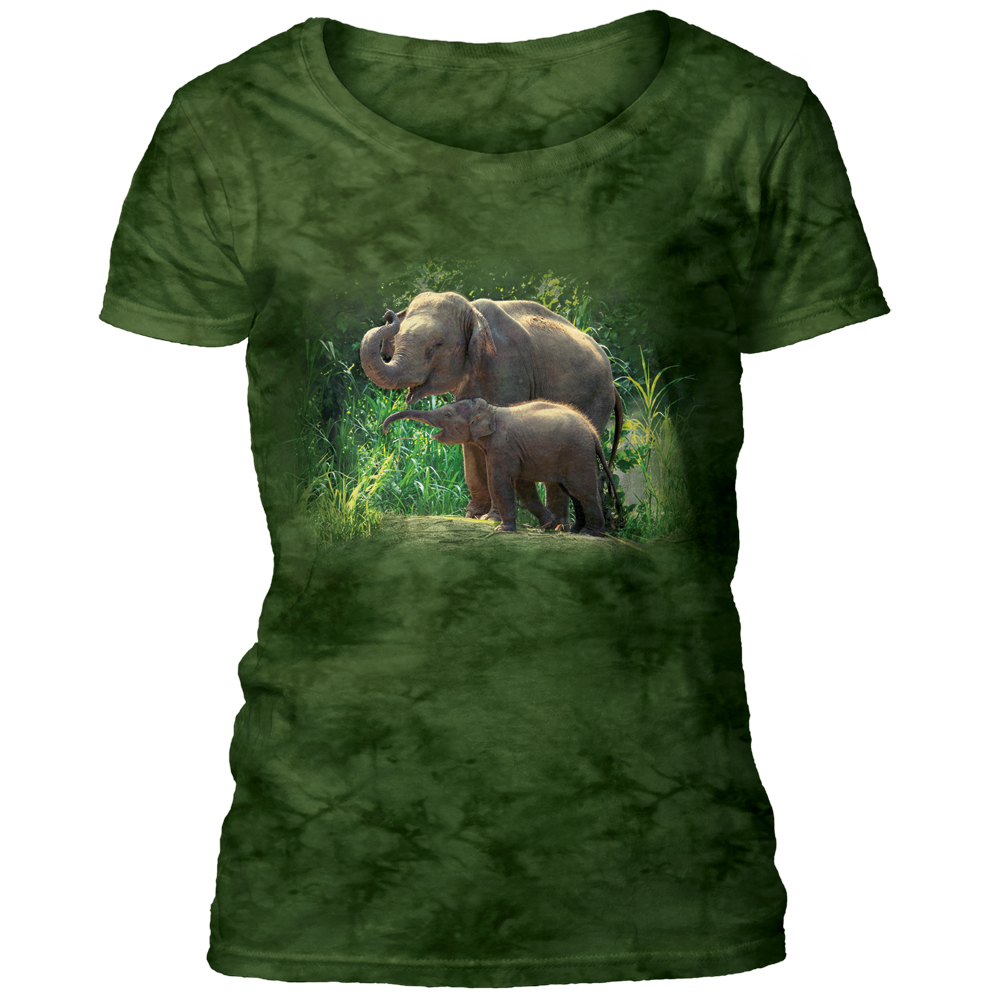 Asian Elephant Bond Women's Scoop T-shirt