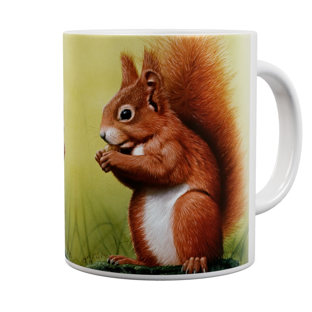 Mug Red Squirrel