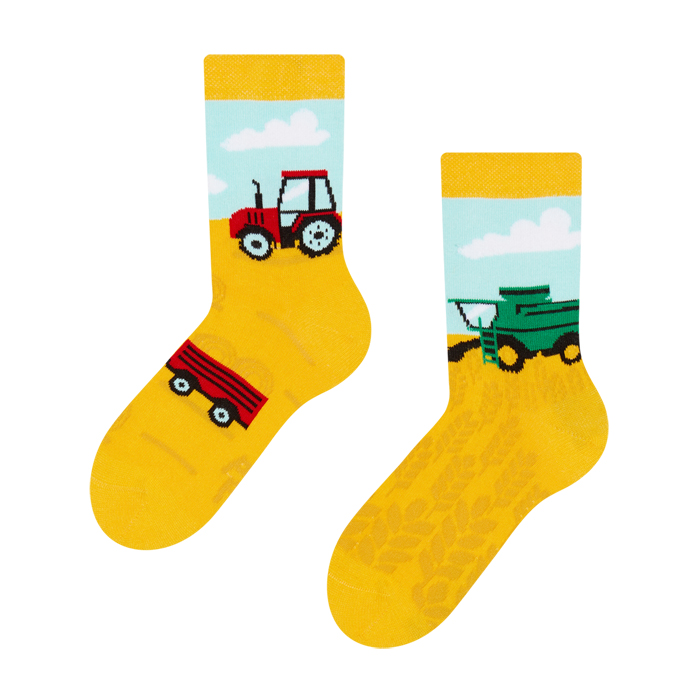 Regular KIDS Socks Tractor