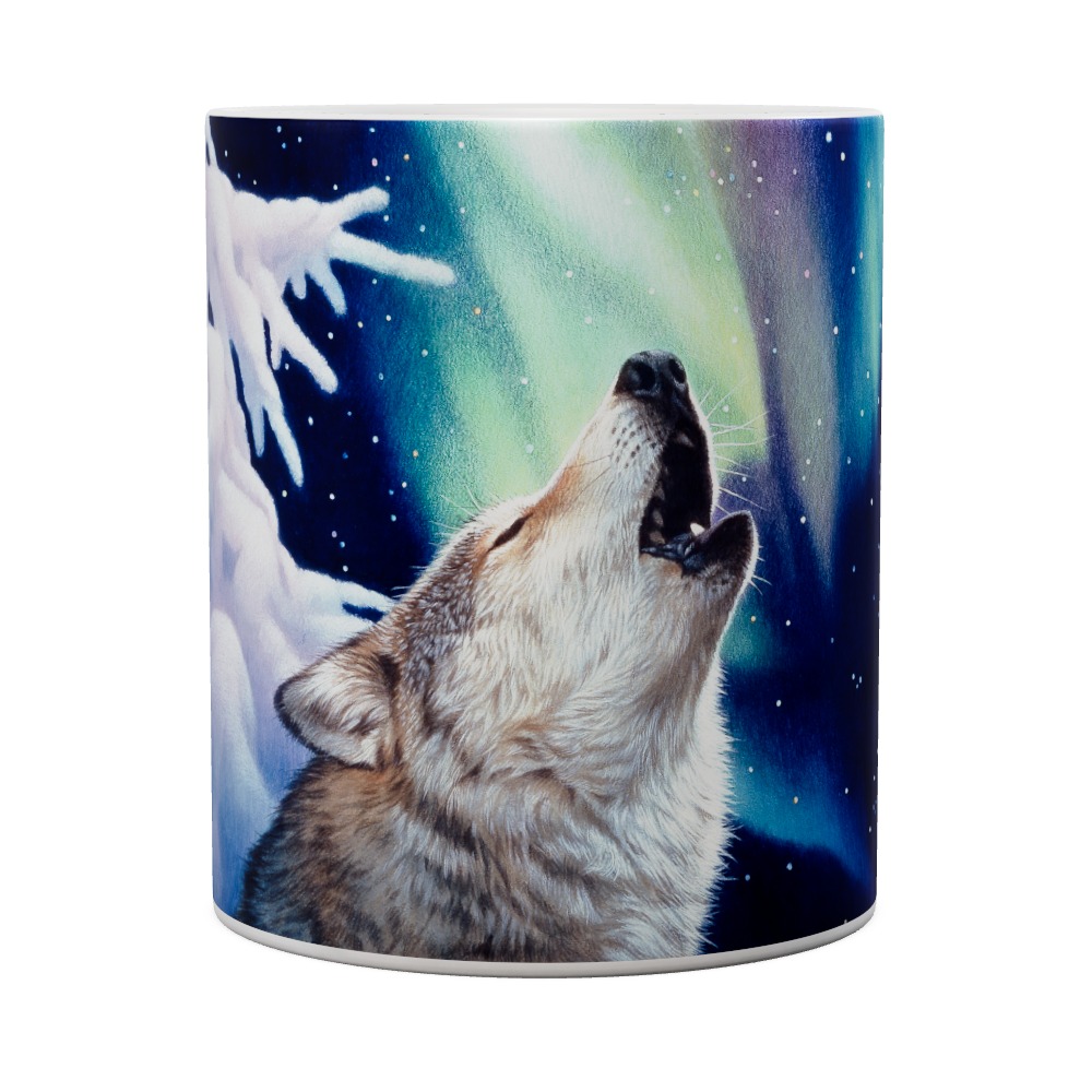 Mug Holy Night Wolf