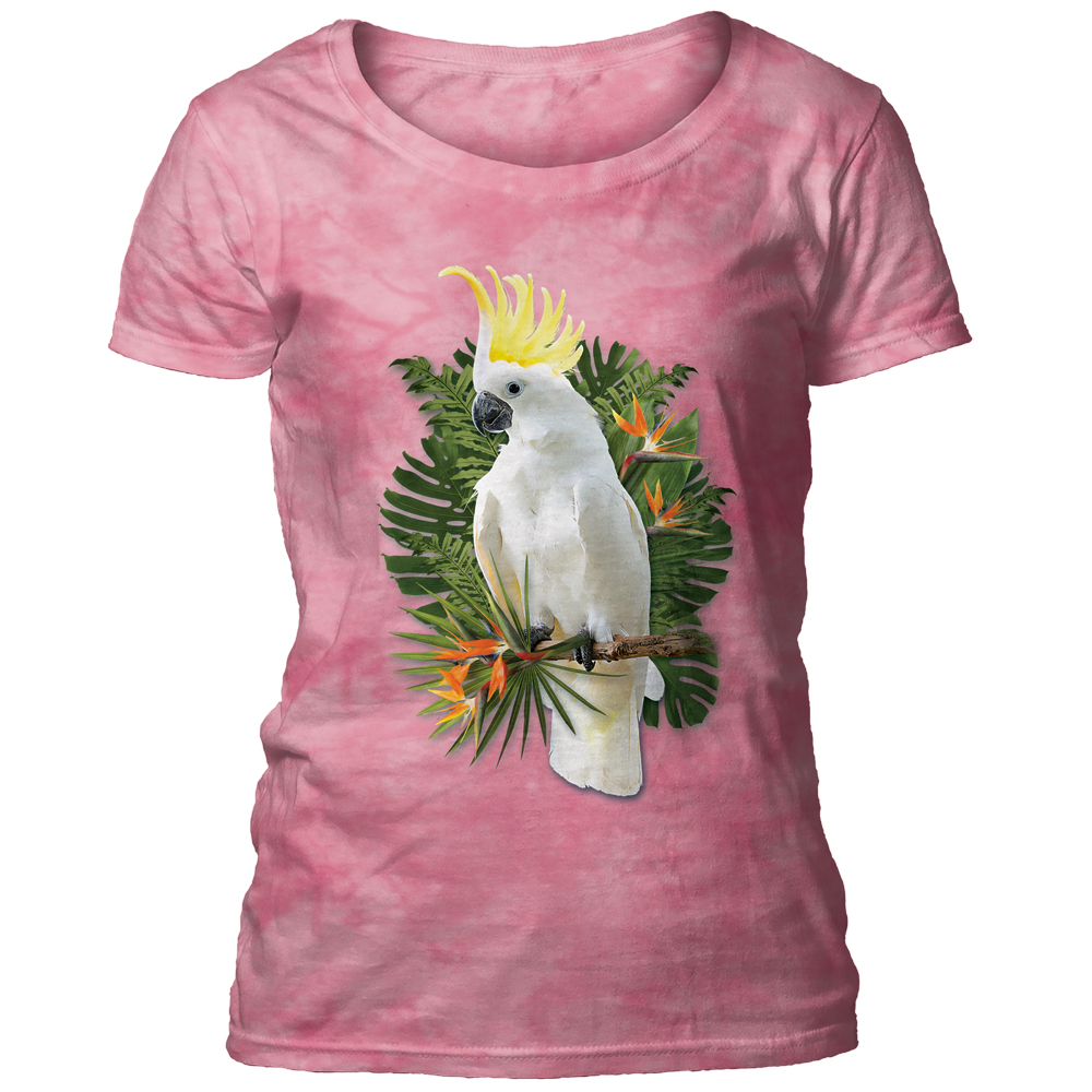Sulphur Crested Cockatoo Scoop T-shirt