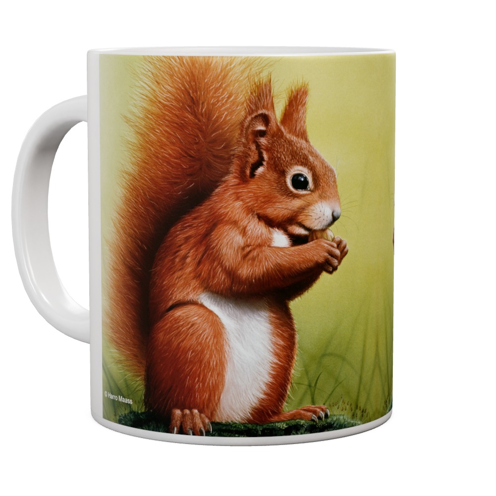Mug Red Squirrel