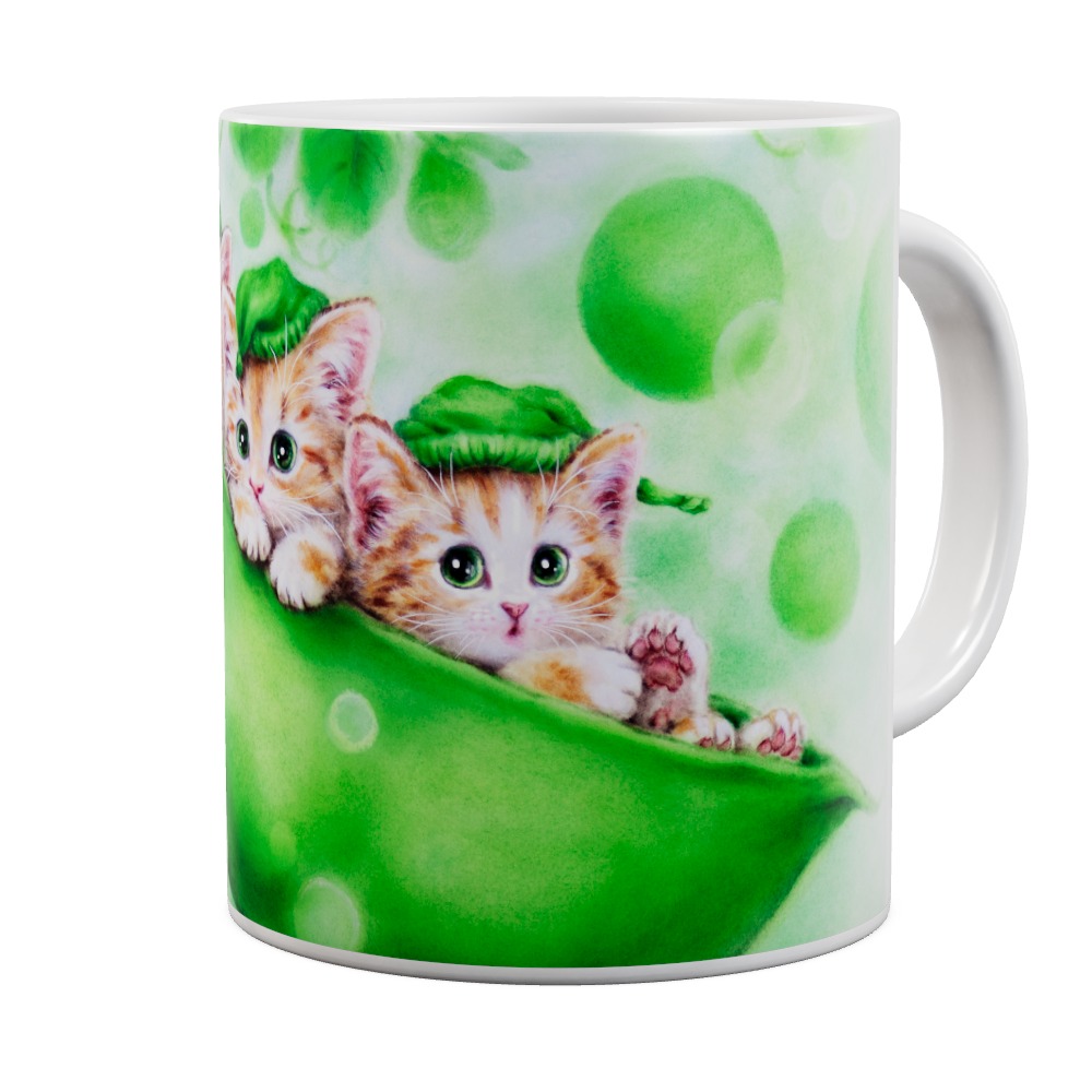 Peapod Babies - Cat Mug