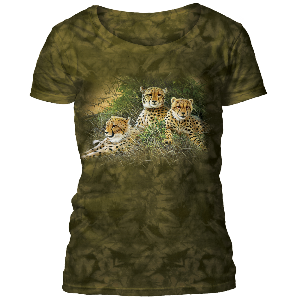 Family Cheetahs Scoop T-shirt