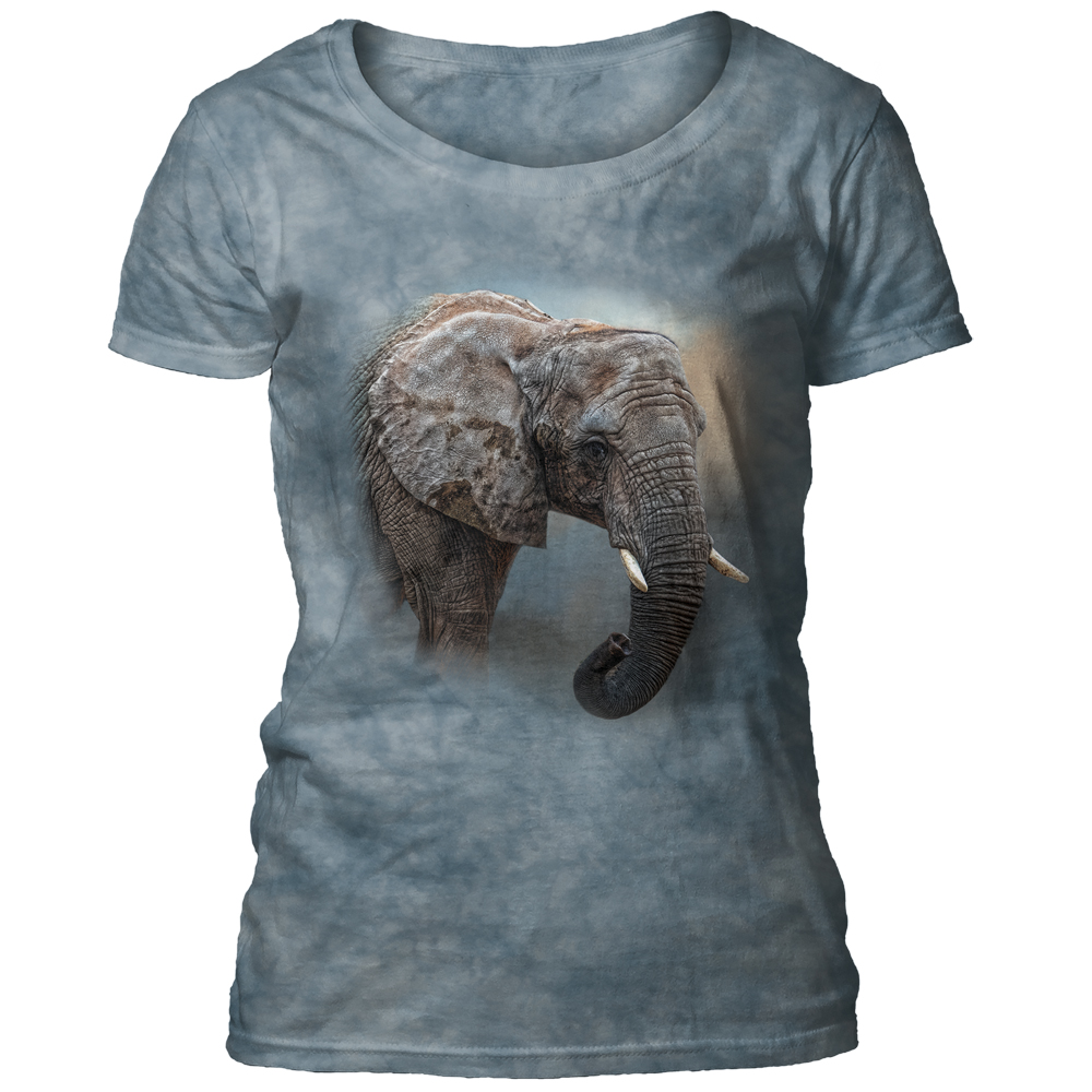 Mighty Elephant Women's Scoop T-shirt