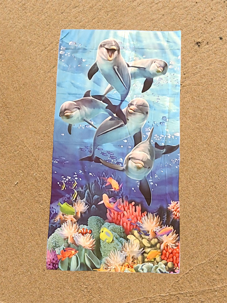 Dolphin Delight Toalla de playa 90x180cm