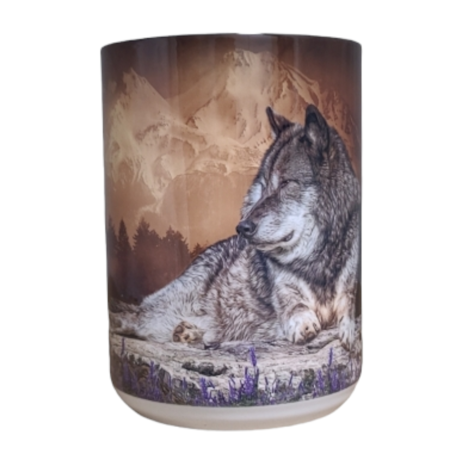 Mug Distant Mountains - Wolf