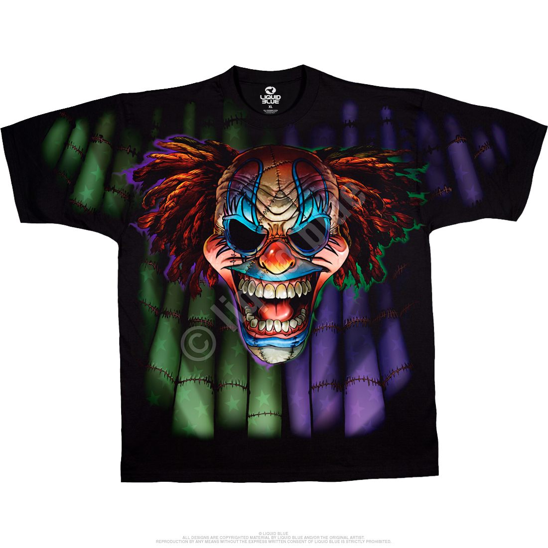 Evil Clown Street Life T-shirt