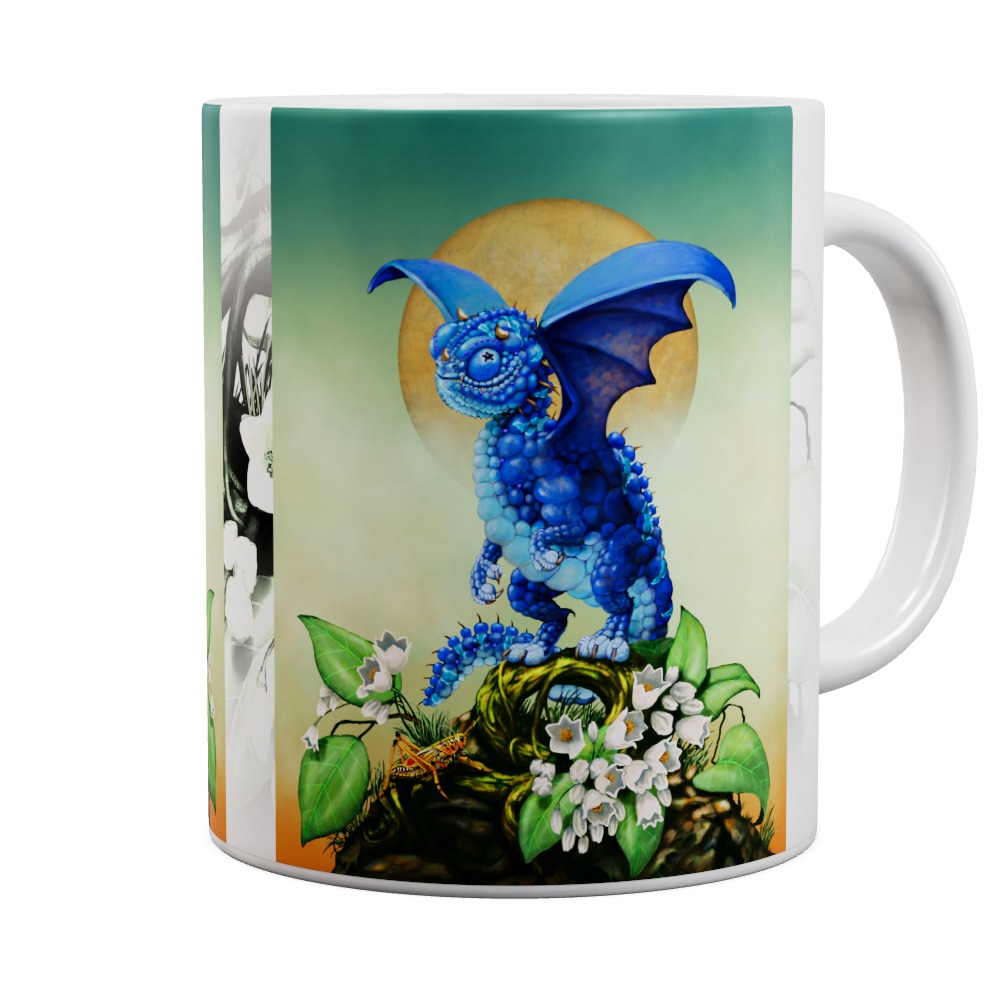 Blueberry Dragon Mug
