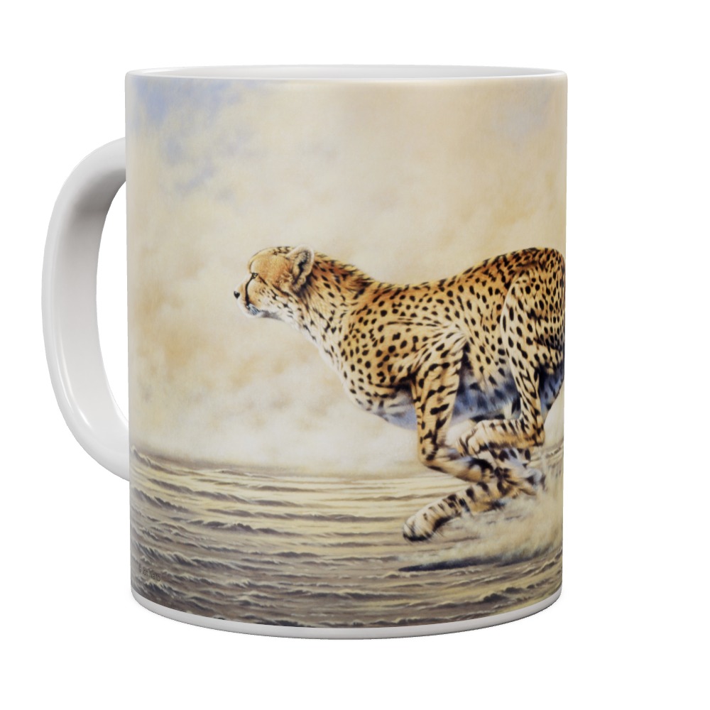 Mug Chasing Cheetah