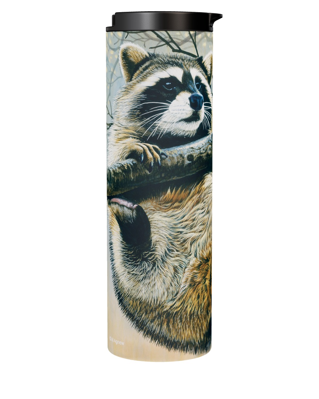 Haning In There - Raccoon Tumbler