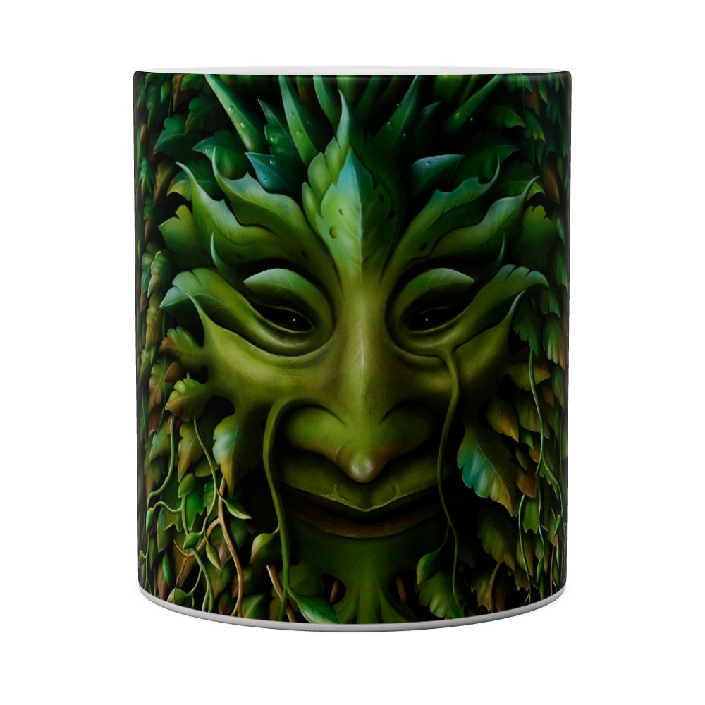 Green Man Mug