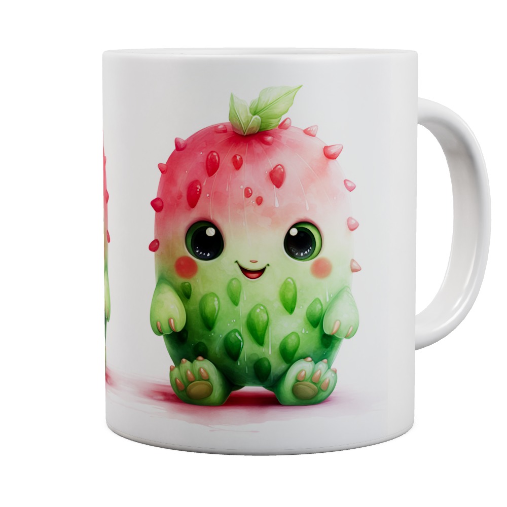Fruit Monster - Red Headed Pear Mug
