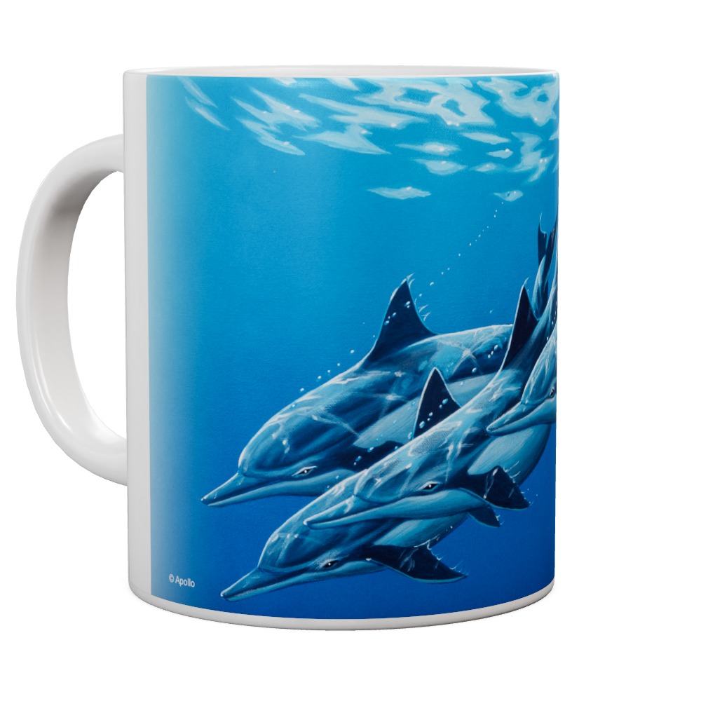 Mug Swimming With The Dolphins