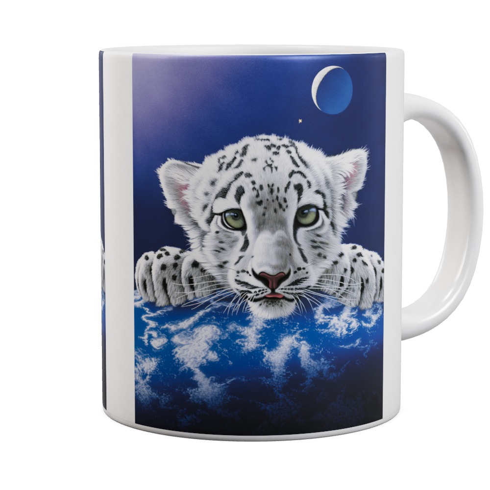 My World - Snow Leopard Mug