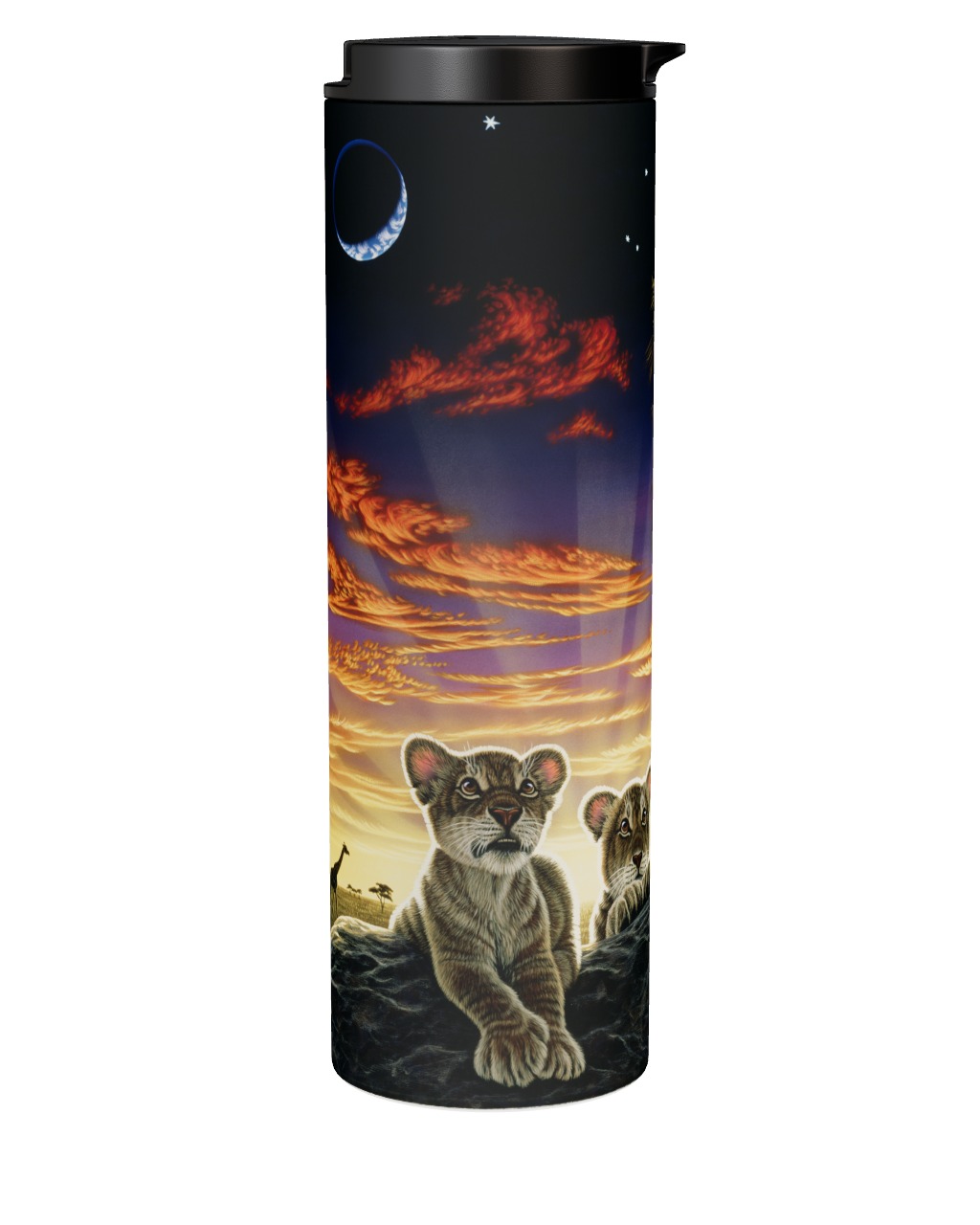 Mother Earth, Father Sky - Lions Tumbler