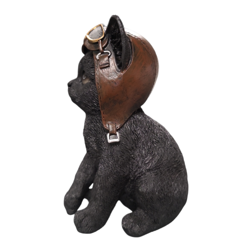 Black Cat Helmet - 16cm