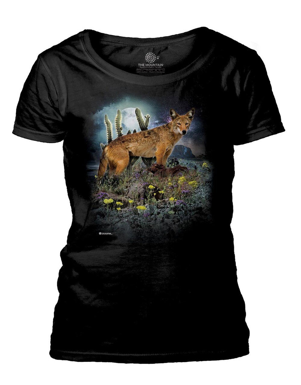 Desert Coyote Women's Scoop T-shirt
