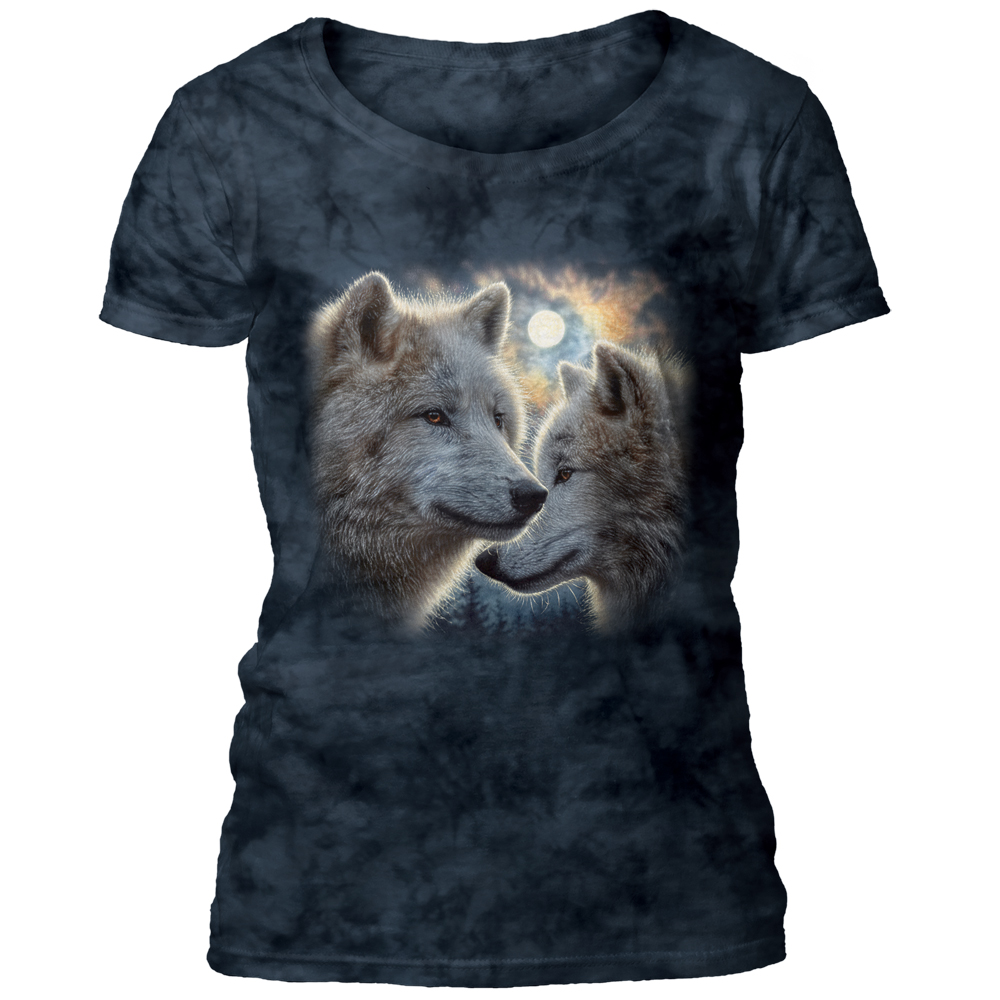 Moonlit Mates Women's Scoop T-shirt