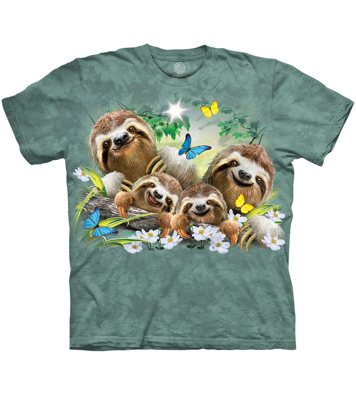 Sloth Family Selfie