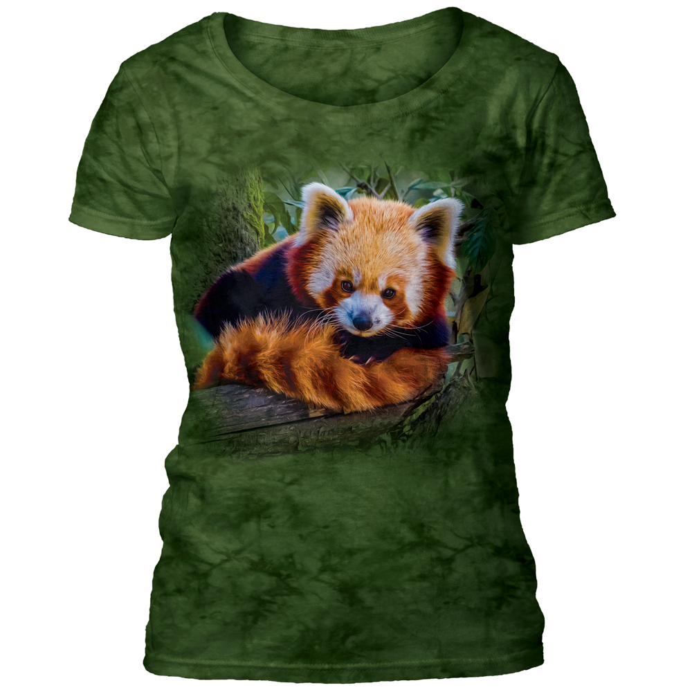 Red Panda Scoop T-shirt