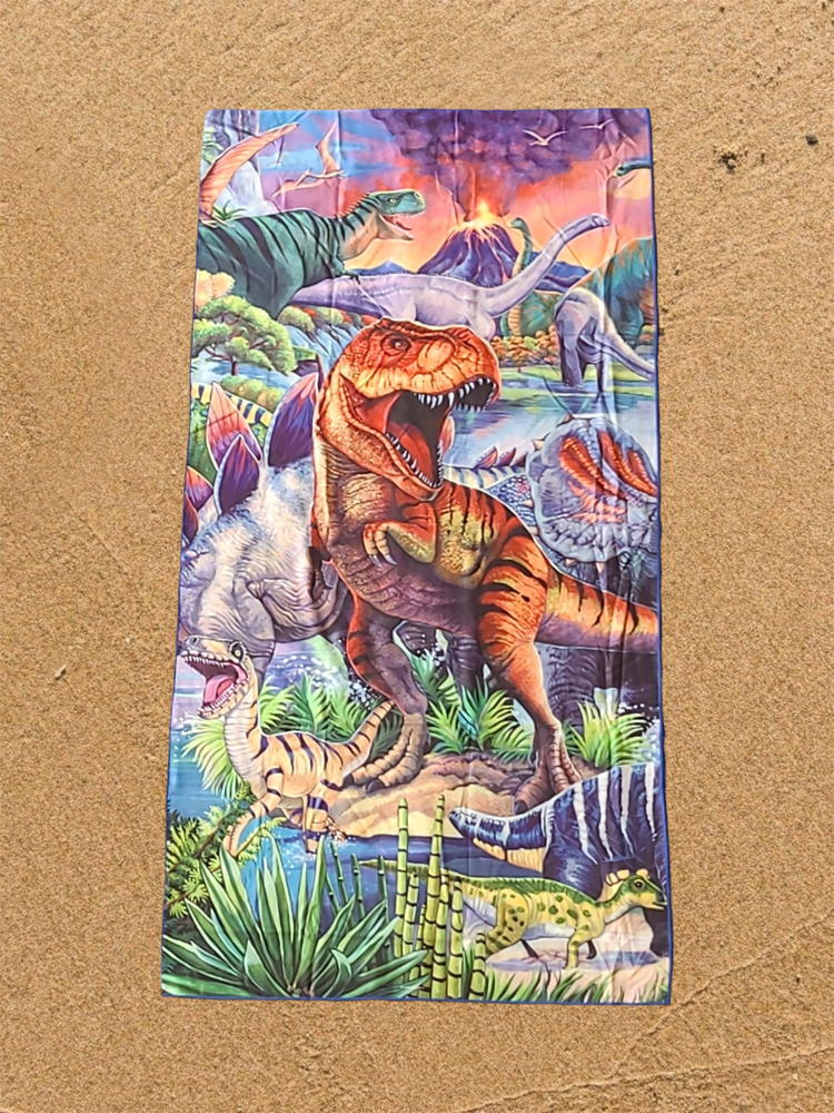 Dinosaurs - Beach Towel 90x180cm
