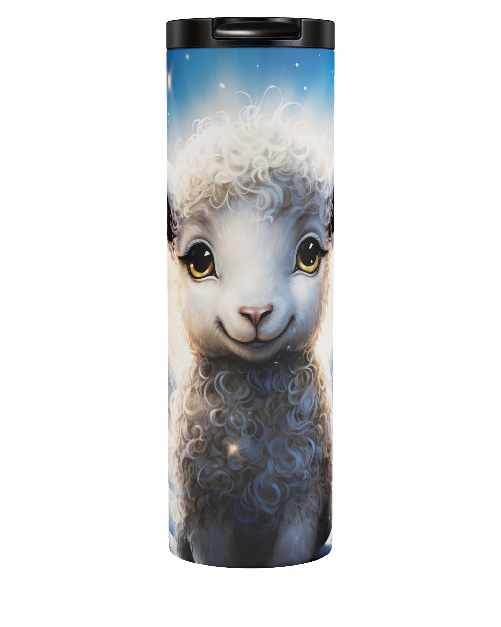 Sheep In The Snow Tumbler