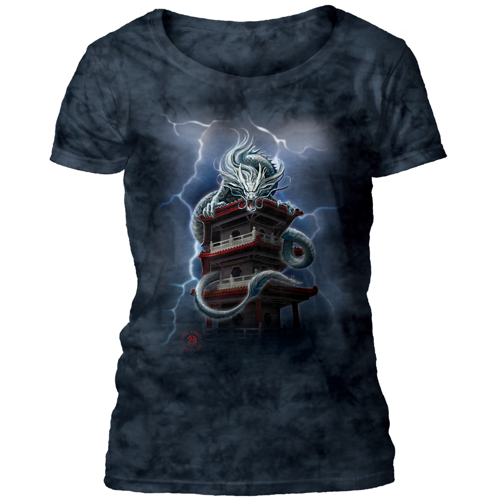 The Tower Dragon Women's Scoop T-shirt